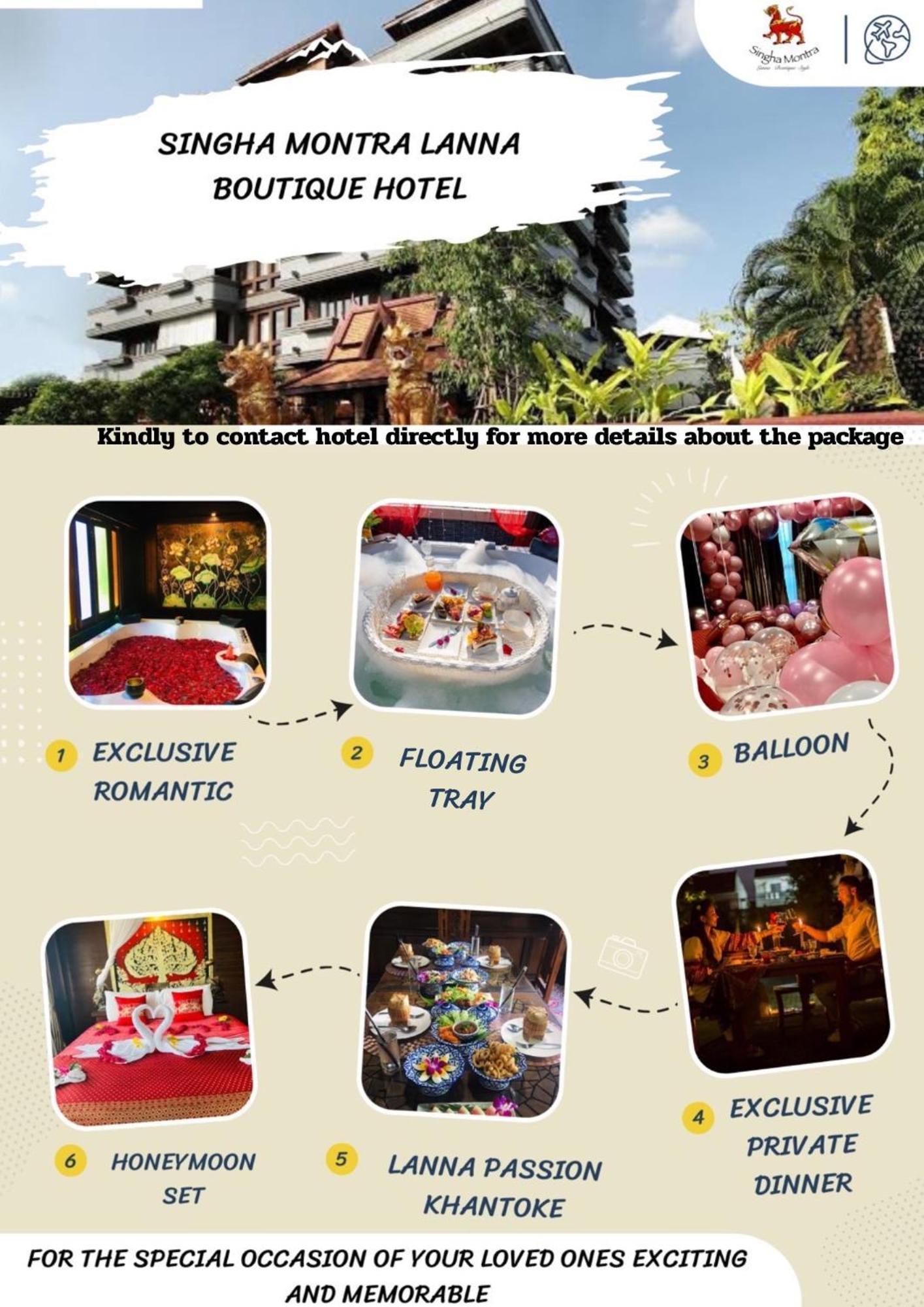 Singha Montra Lanna Boutique Style Hotel Chiang Mai Dış mekan fotoğraf